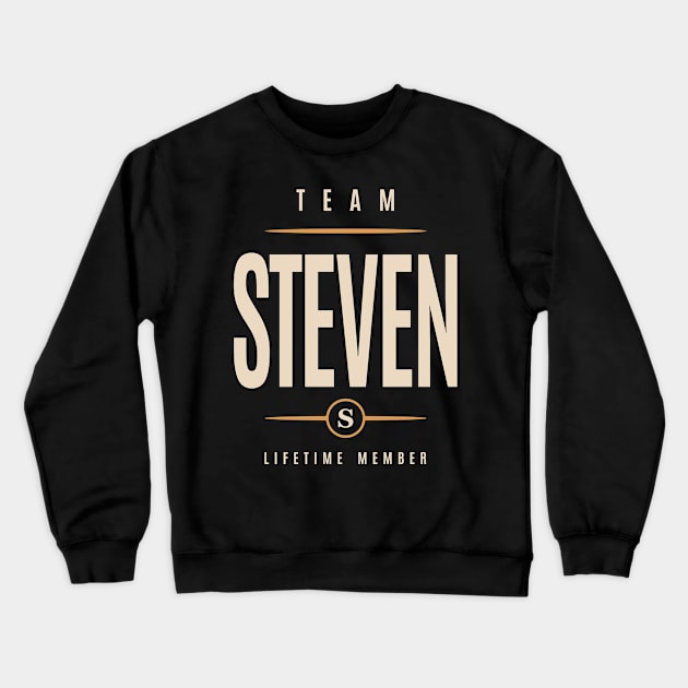 Steven Personalized Name - Funny Steven Crewneck Sweatshirt by cidolopez